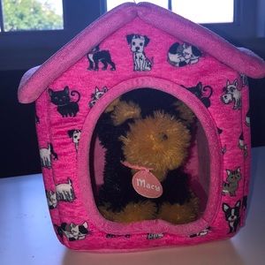 Brand new justice dog house and play dog for sale!